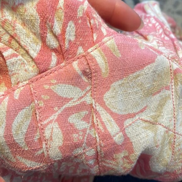 Free People Forever Always Midi Dress Floral Pink 2 - Picture 7 of 9